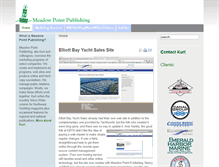 Tablet Screenshot of meadowpointpub.com